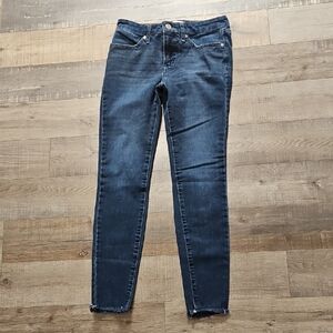 LC Lauren Conrad Dark Blue Skinny Jeans